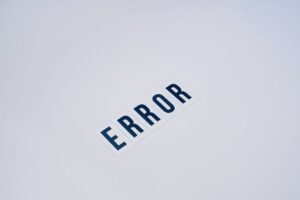 common errors impact performance
